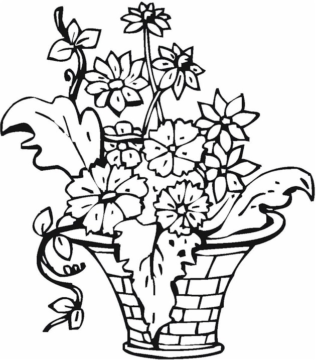 dogwood flower coloring pages - photo #30