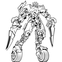 Desenho de Sideswipe Transformers para colorir