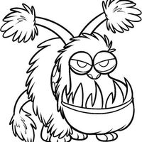 Desenho de Cachorro dos Minions para colorir