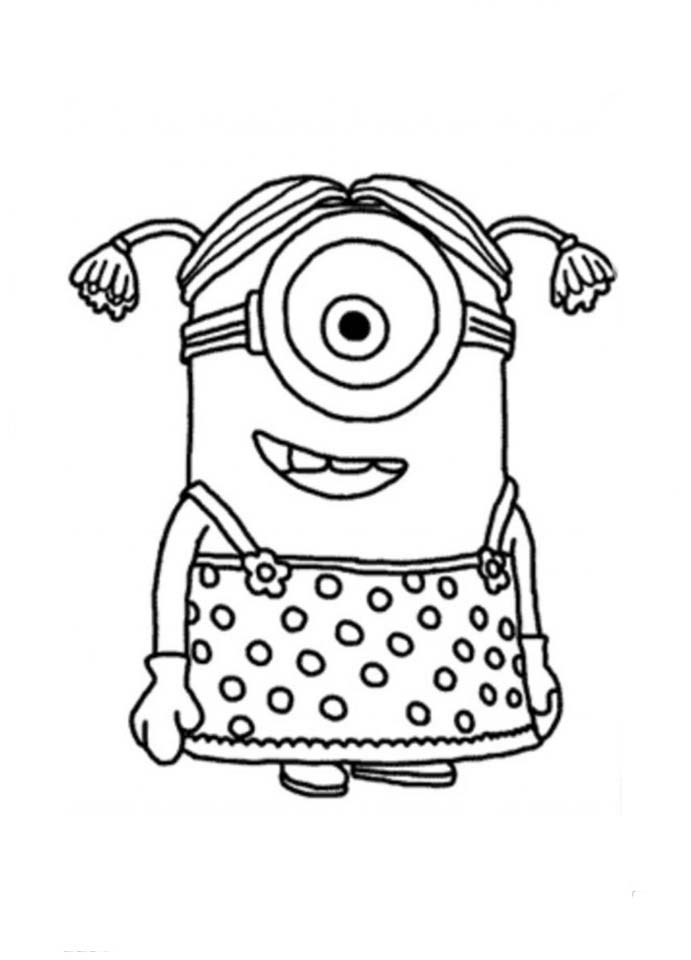 images of coloring pages minions phil - photo #32