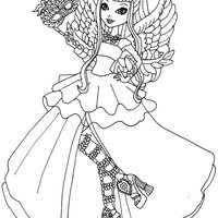 Desenho de CA Cupid para colorir