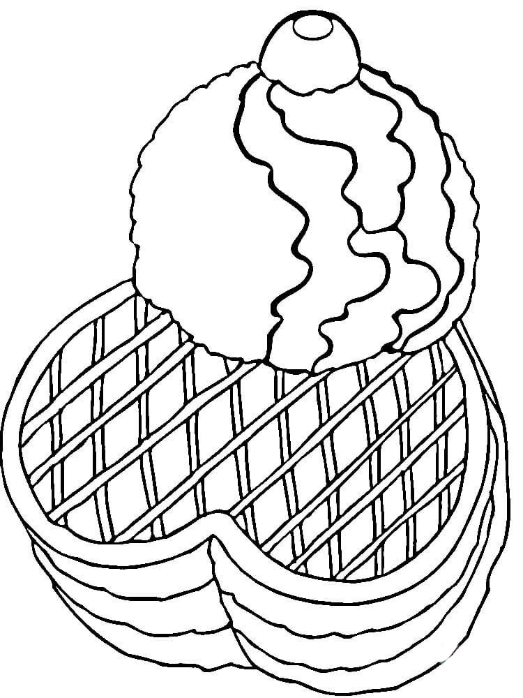 Waffles Coloring Pages