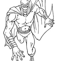 Desenho de Magneto de X-Men para colorir