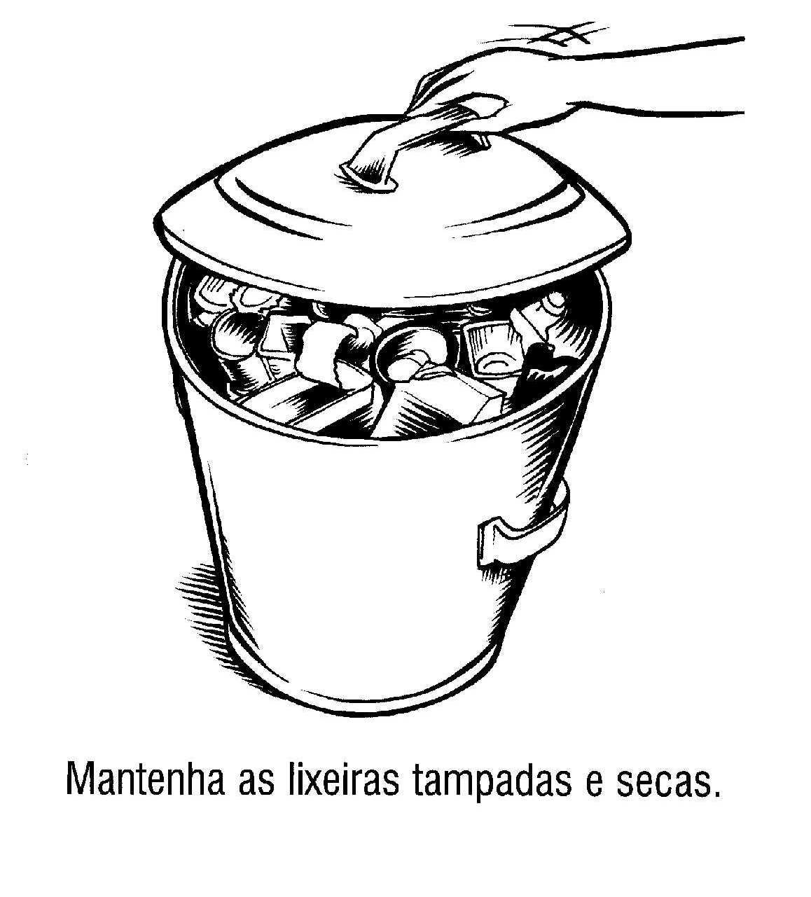 Desenho De Preven o Da Dengue Para Colorir Tudodesenhos