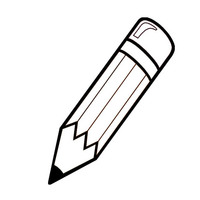 Desenho de Lápis para colorir
