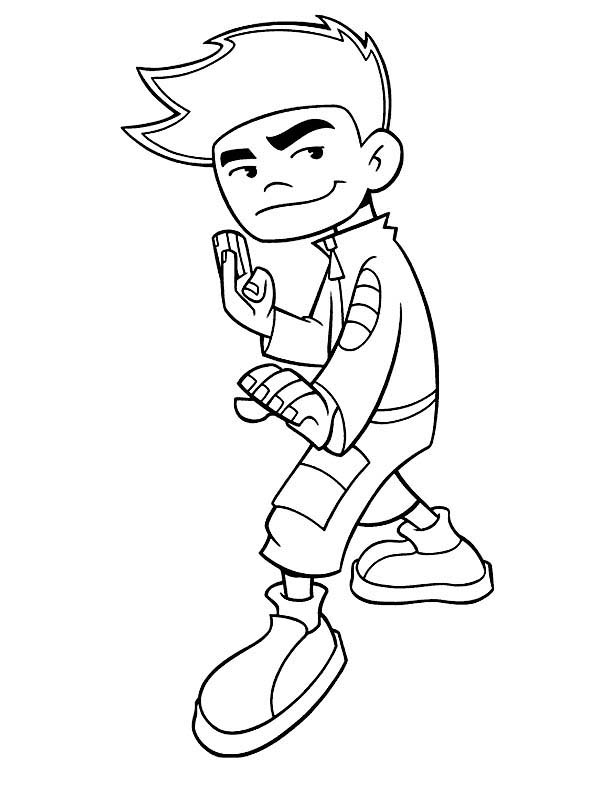 jake long american dragon coloring pages - photo #32
