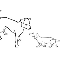 Desenho de Cachorro falante para colorir