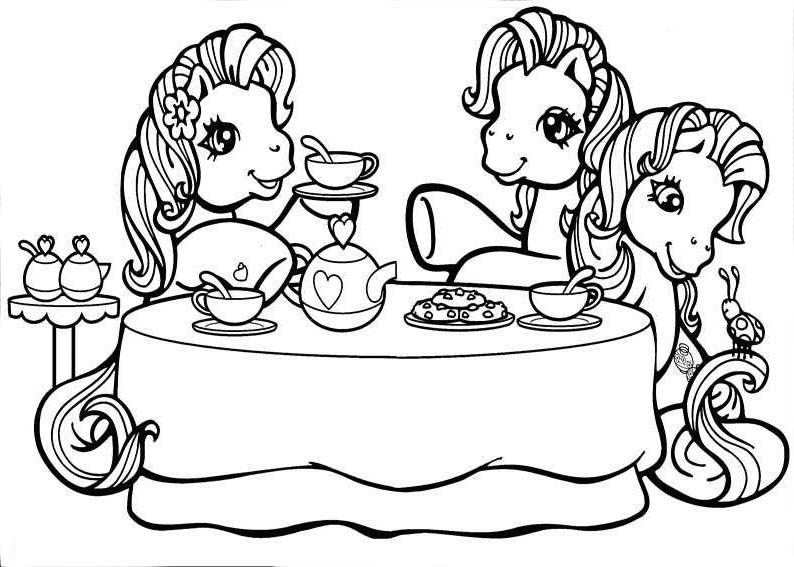 my little pony g3 coloring pages - photo #34