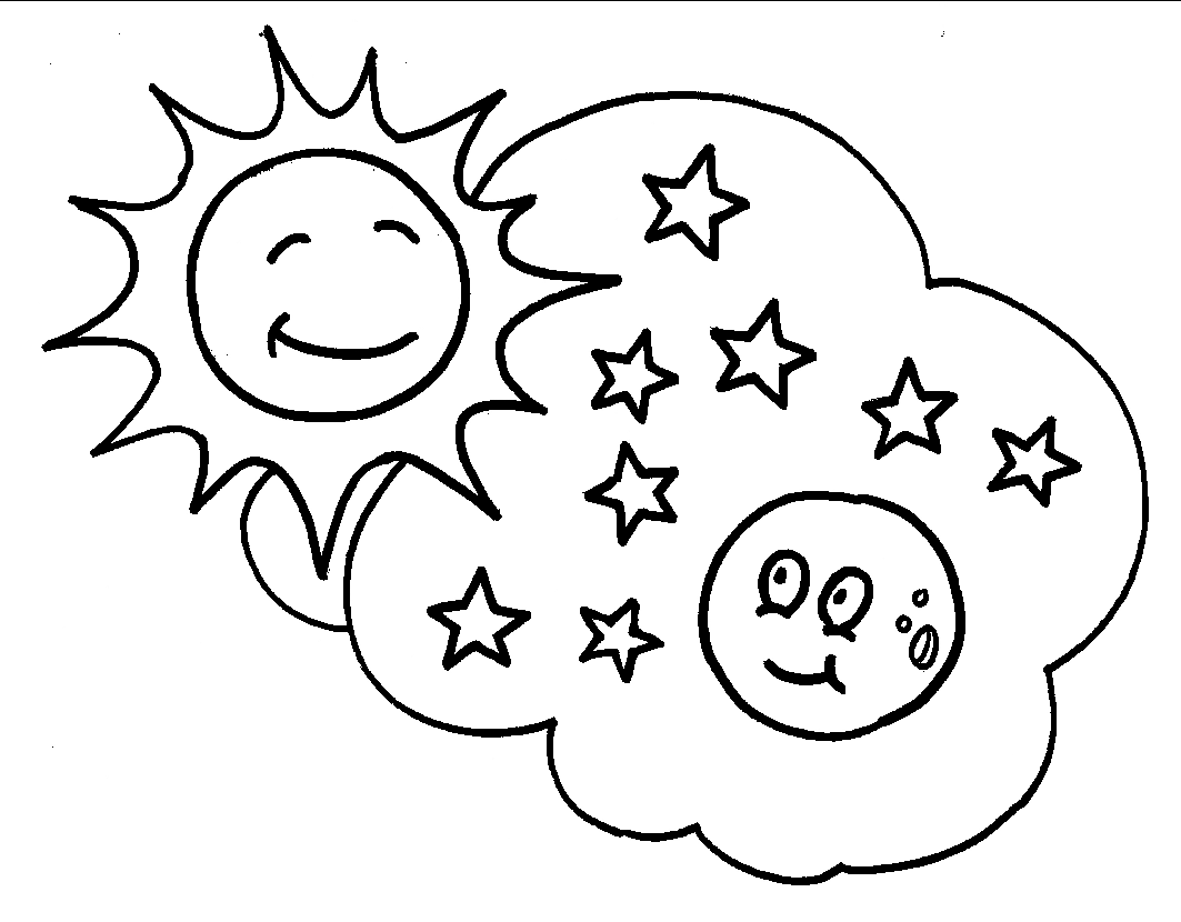 earth and moon coloring pages - photo #39