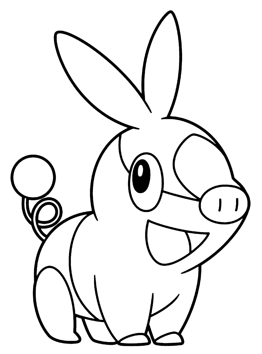 coloring pages pokemon tepig toys - photo #3