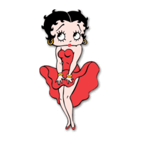 Desenhos de Betty Boop para colorir