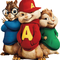 Desenhos de Alvin e os esquilos para colorir