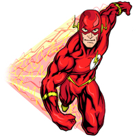 Desenhos de The Flash para colorir