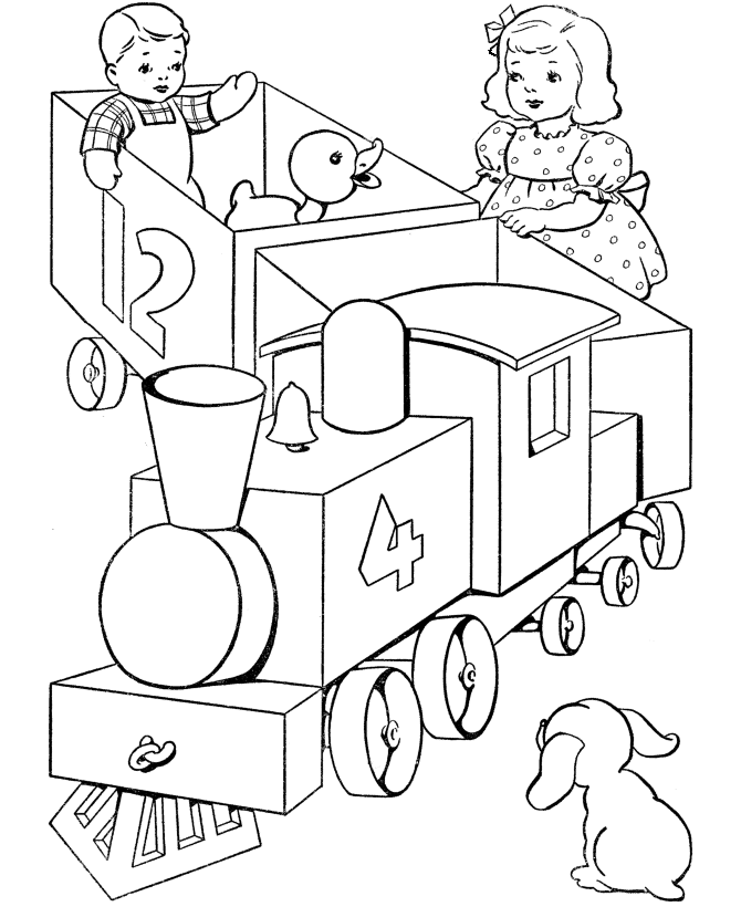 Trem de brinquedo