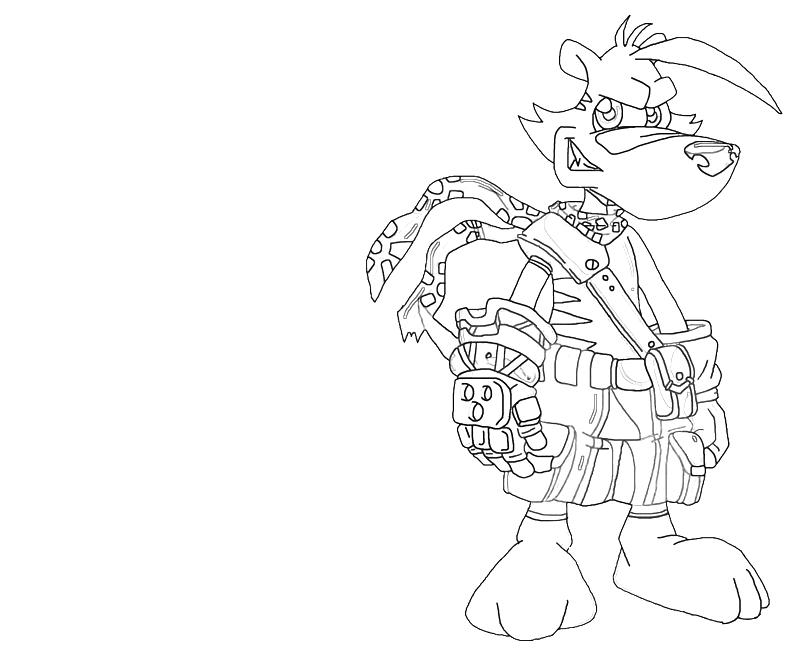 Desenho de Metal Sonic armadura para colorir - Tudodesenhos