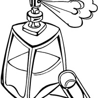 Desenho de Perfume para colorir