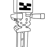 Desenho de Steve Minecraft para colorir - Tudodesenhos