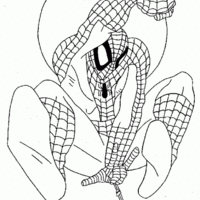Desenho de Espetacular Homem Aranha para colorir