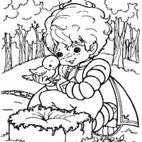 Desenho de Red Butler de Rainbow Brite para colorir