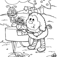 Desenho de Twink tocando piano para colorir