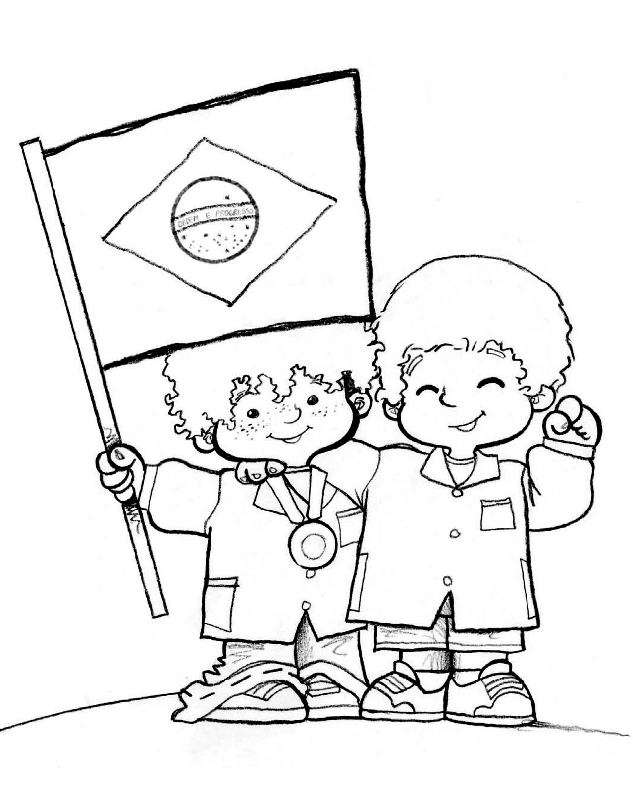 Featured image of post Desenho Da Bandeira Do Brasil Para Colorir Bandeiras para colorir e imprimir