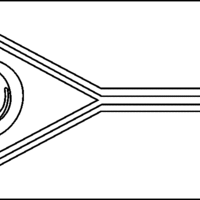 Desenho da bandeira de Vanuatu para colorir