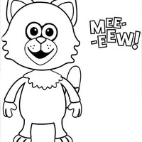 Desenho de Mittens de A hora de Timmy para colorir