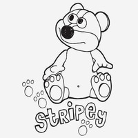 Desenho de Stripey de A Hora de Timmy para colorir