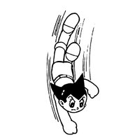 Desenho de Herói Astro Boy para colorir