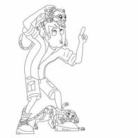 Desenho de Martin Kratts para colorir