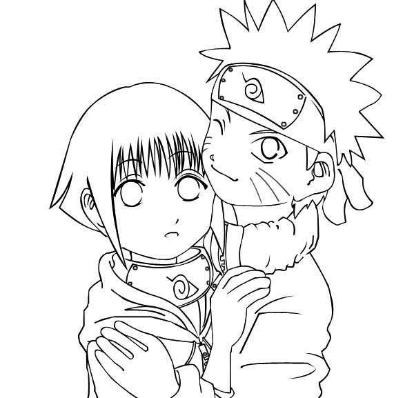 Como Desenhar Hinata Hyuga (Naruto) 