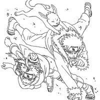 Desenho de Rosto do Naruto para colorir - Tudodesenhos