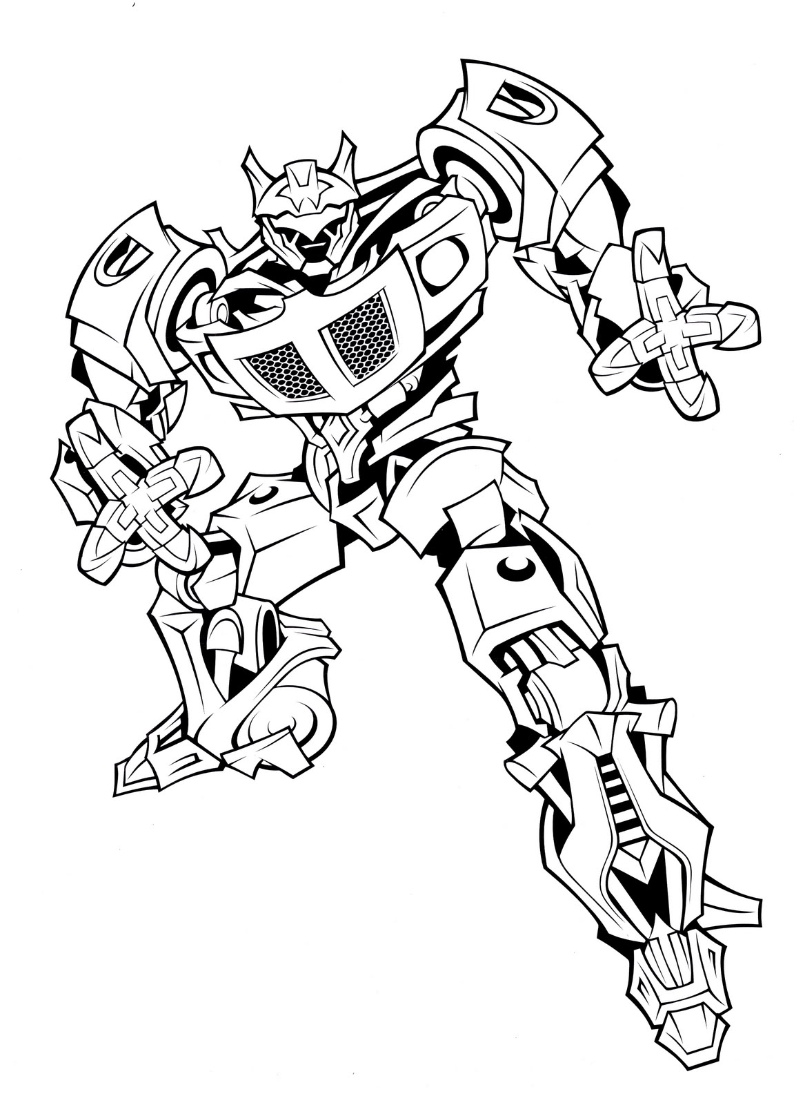 Desenho De Jazz Transformers Para Colorir Tudodesenhos