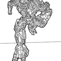 Desenho de Lockdown Transformers para colorir