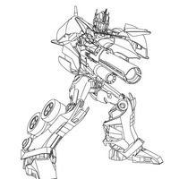 Desenho de Strongarm Transformers para colorir