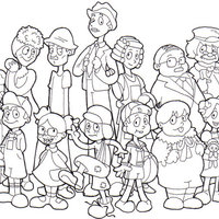 Desenhos para Pintar: Turma do Chaves para Colorir Online