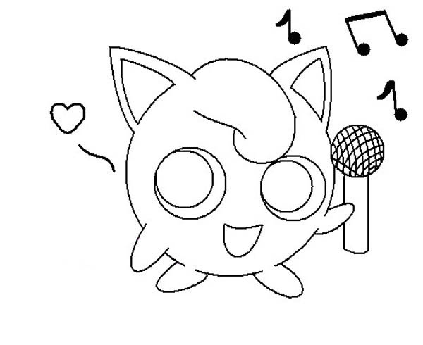 Jigglypuff cantando