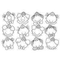 Desenho de Emoticons para colorir