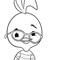 Desenho de O galinho Chicken Little para colorir