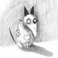 Desenho de Sparky de Frankenweenie para colorir