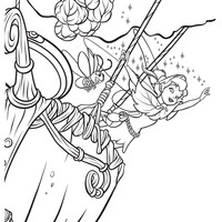 Desenho de Amigos de Tinker Bell para colorir