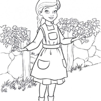 Desenho de Lizzy de Tinker Bell para colorir