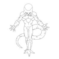 Freeza para colorir