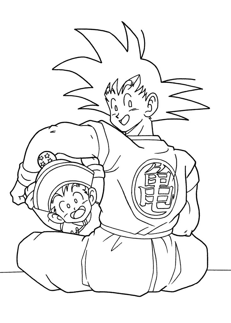 Desenho de Vegeta para colorir - Tudodesenhos