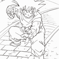 Goku Criança - Desenho de marcelaod2 - Gartic