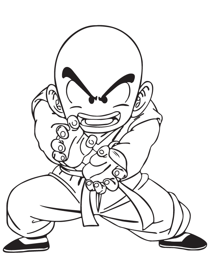 Desenho de Piccolo de Dragon Ball para colorir - Tudodesenhos