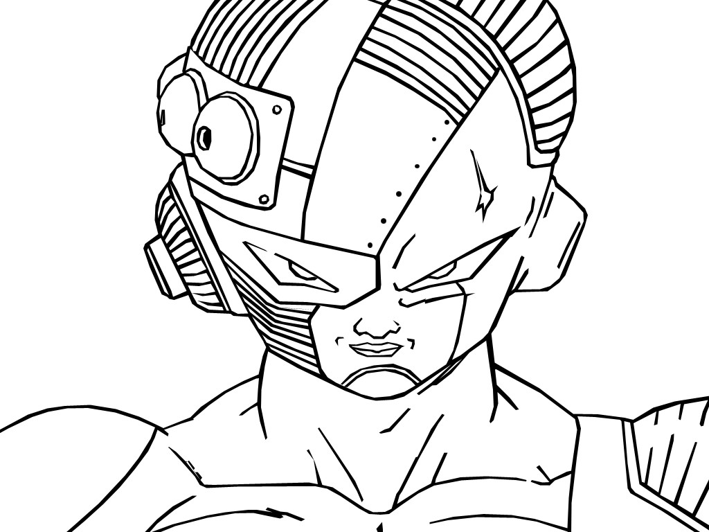 Freeza para colorir