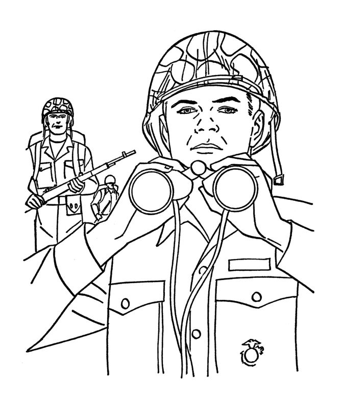 Desenho de Guerra do Vietnam para colorir - Tudodesenhos