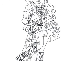 Desenho de Briar Beauty de Ever After High para colorir