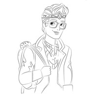 Desenho de Dexter Charming para colorir